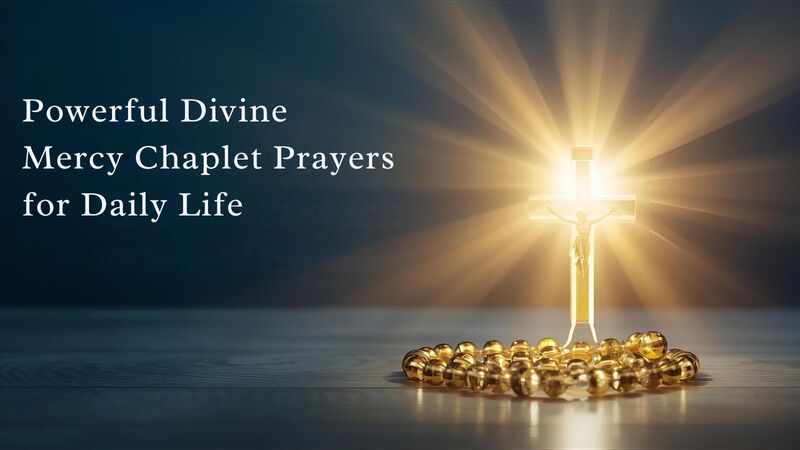 Divine Mercy Chaplet Prayers