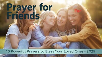 Prayer for Friends