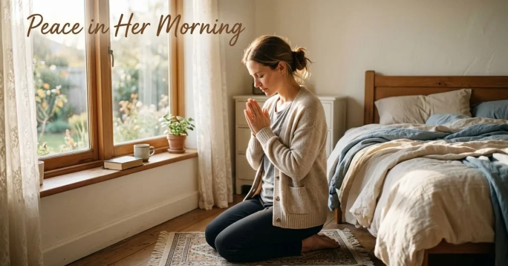 Prayer for Peace in Her Morning