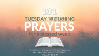 Tuesday Morning Prayers