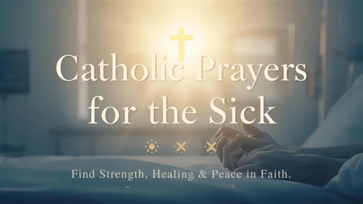 Catholic Prayers for the Sick