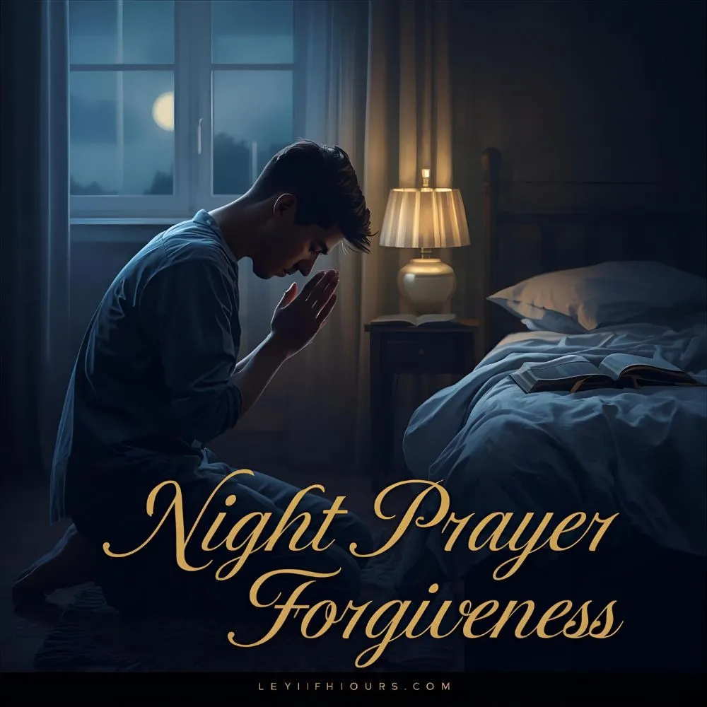 Night Prayer for Forgiveness 