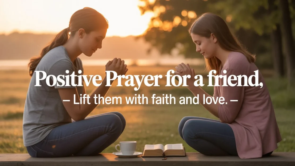 Positive Prayer for a Friend