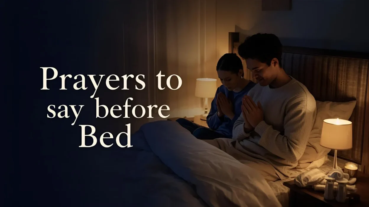 Prayers to Say Before Bed
