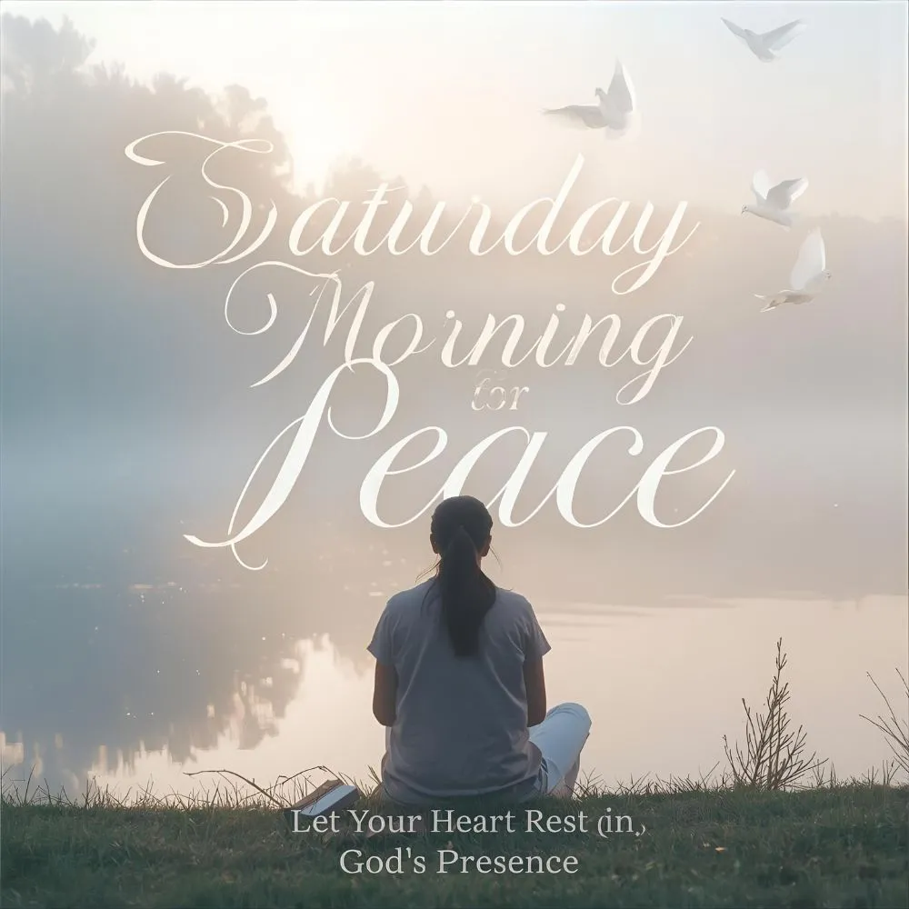 Saturday Morning Prayer for Peace