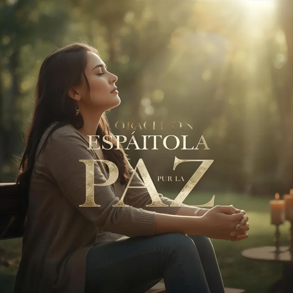 Spanish Prayer for Peace 