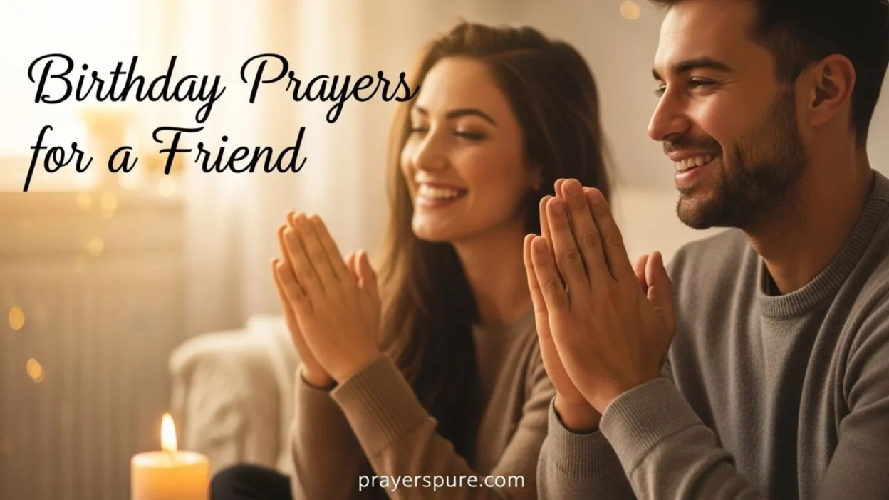 Birthday Prayers for a Friend