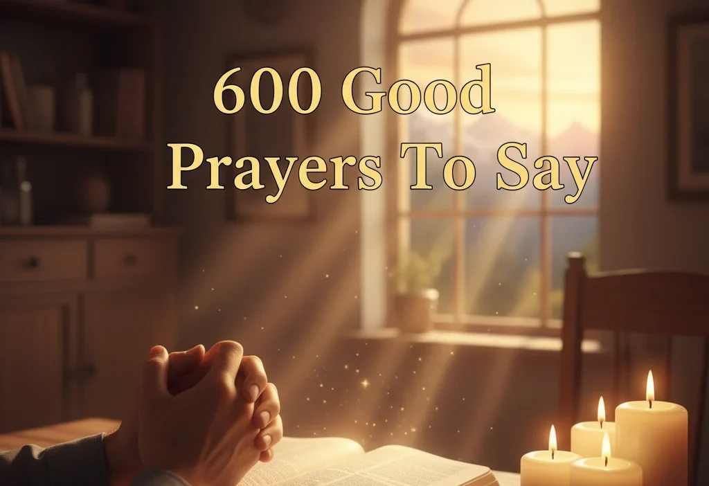 Good Prayers to Say