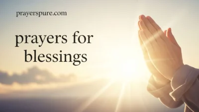 Prayers for Blessings