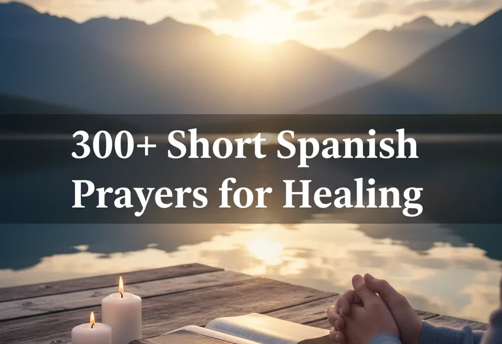 Short Spanish Prayers for healing