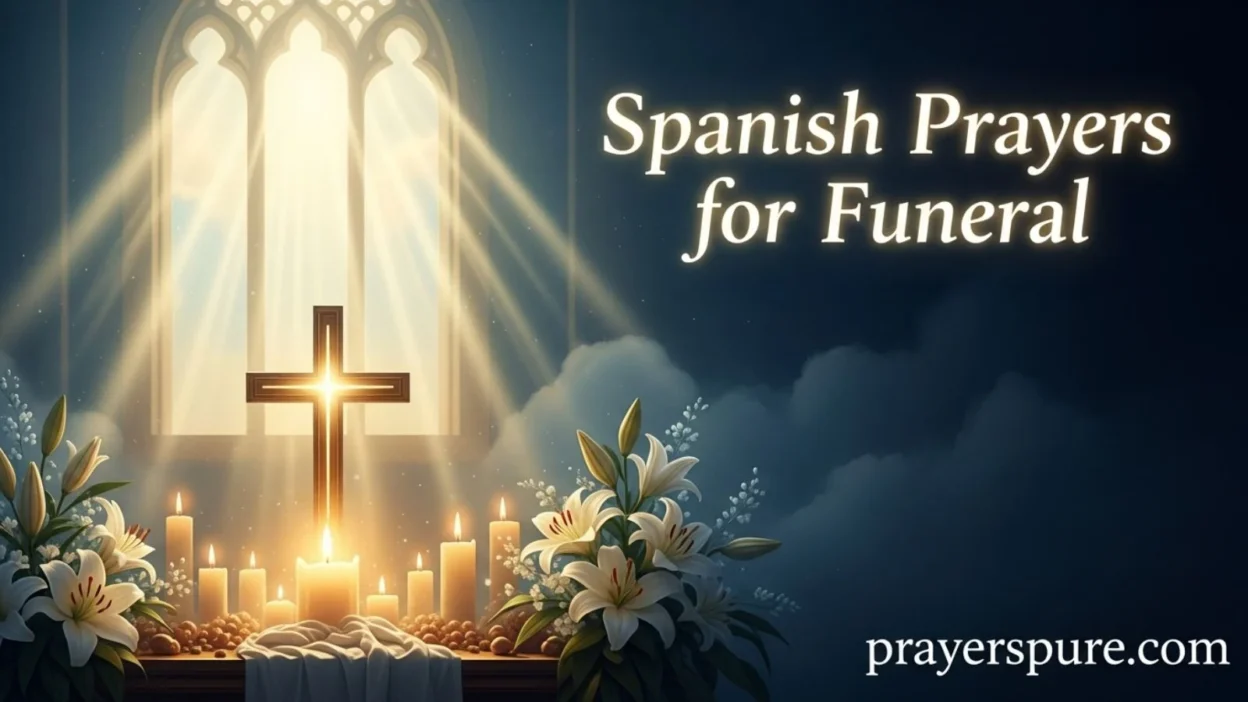 Spanish Prayers for Funeral