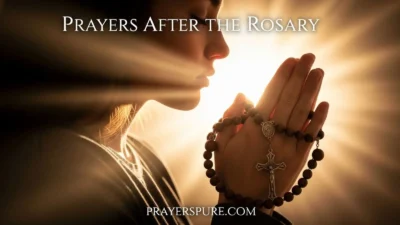 Prayers After the Rosary