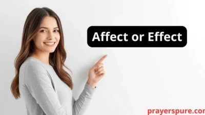 Affect or Effect