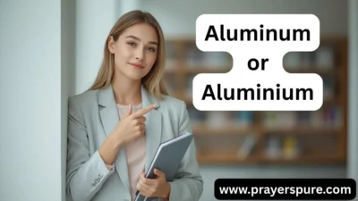 Aluminum or Aluminium