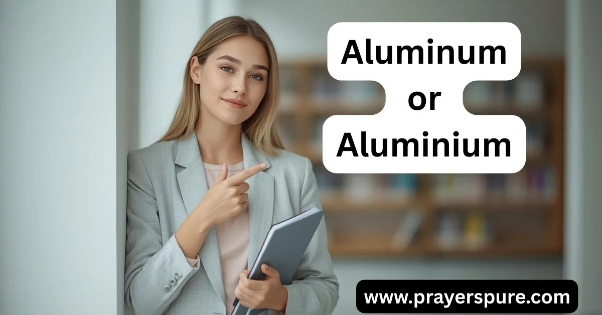 Aluminum or Aluminium