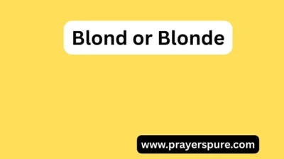 Blond or Blonde