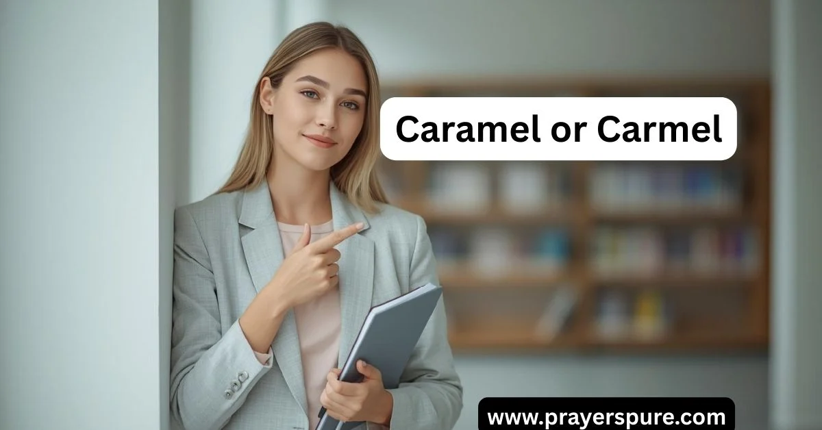 Caramel or Carmel