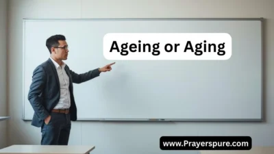 Ageing or Aging