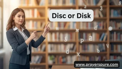 Disc or Disk