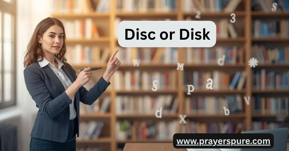 Disc or Disk