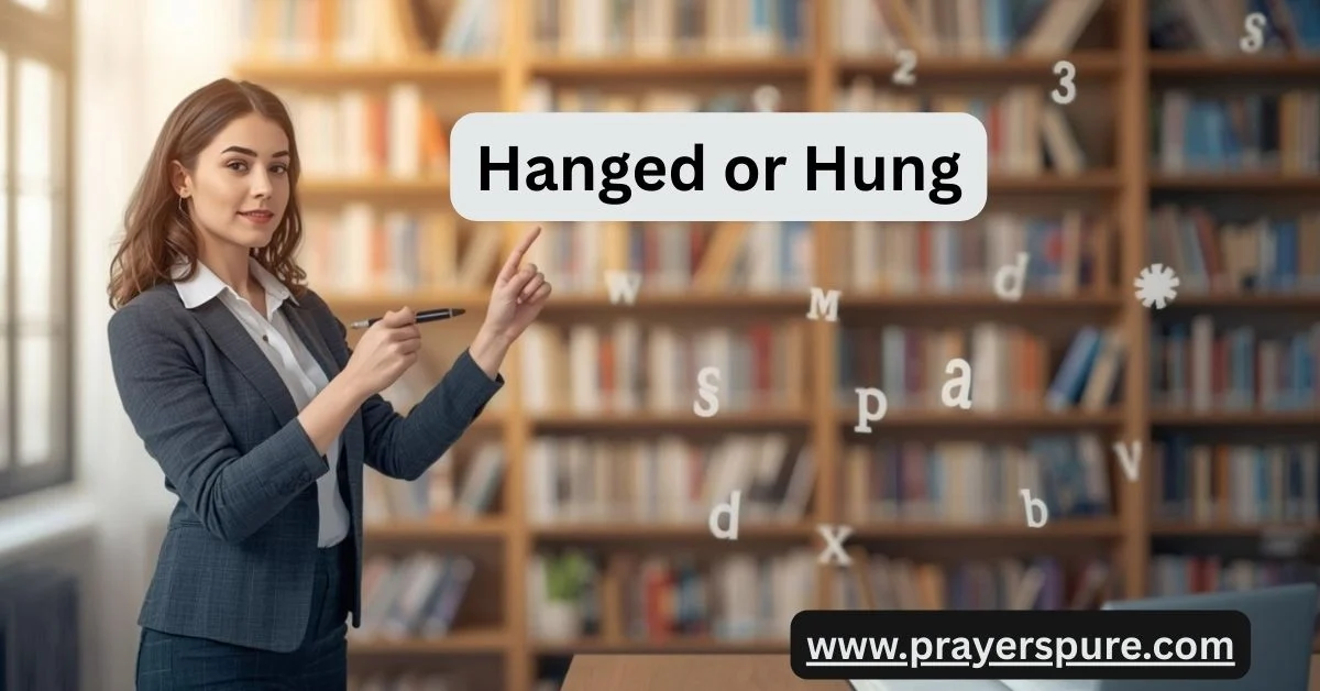 Hanged or Hung