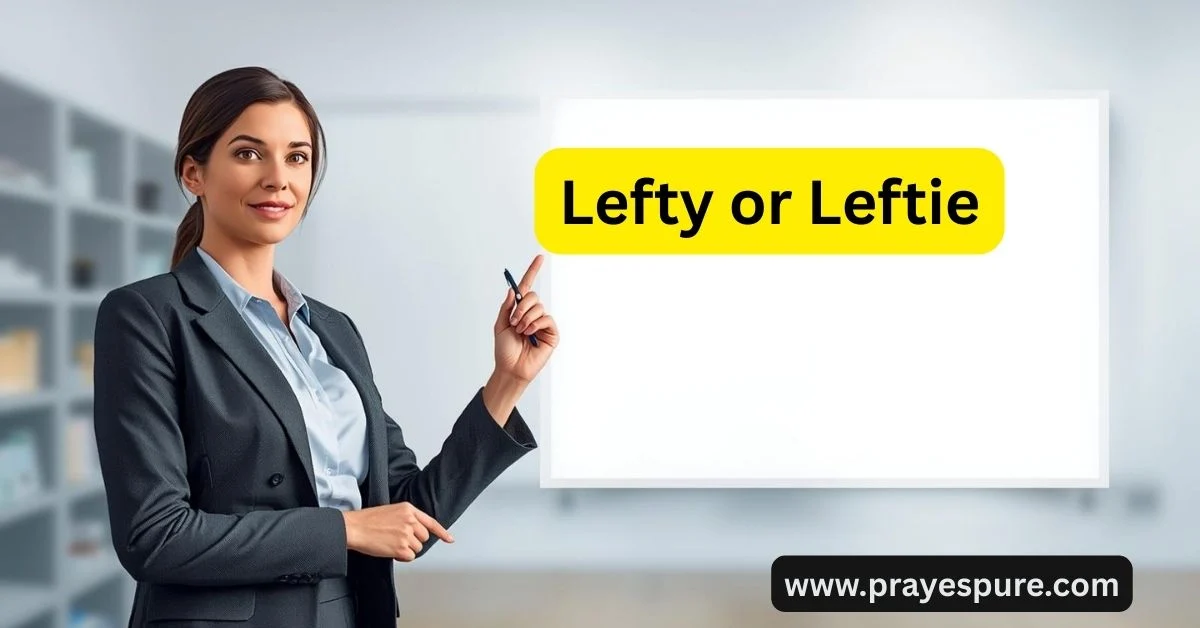Lefty or Leftie