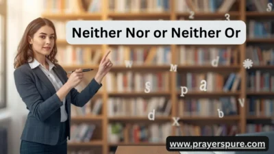 Neither Nor or Neither Or