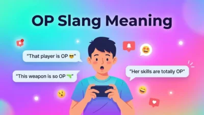 Op Slang Meaning
