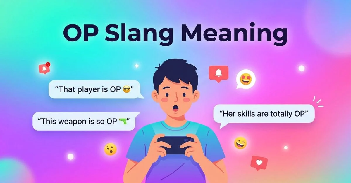 Op Slang Meaning