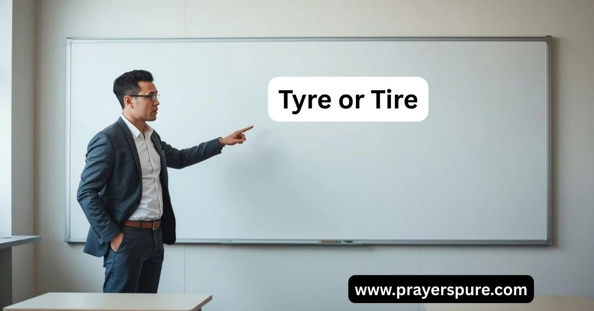 Tyre or Tire