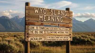 Wyo Slang Meaning