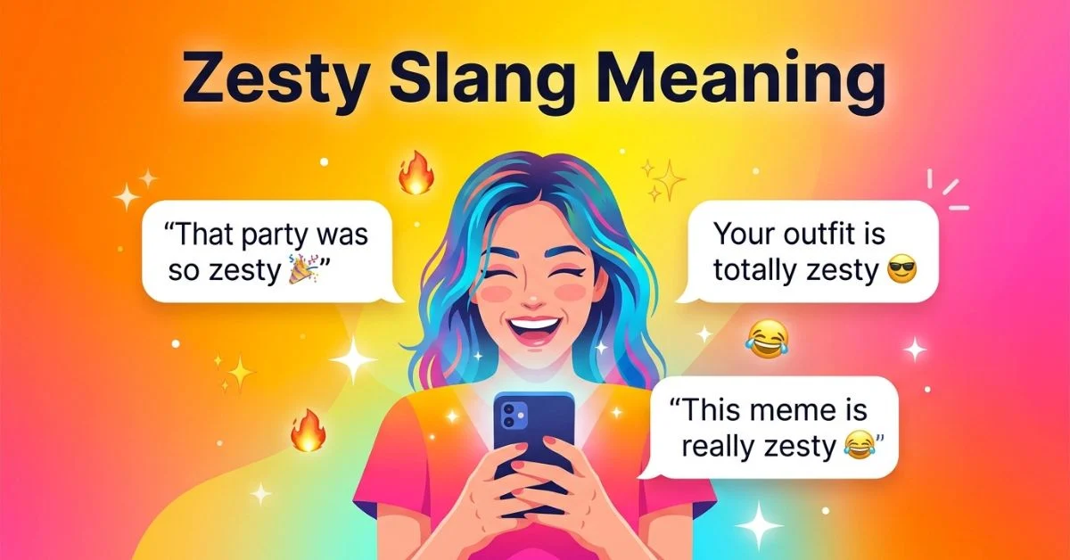 Zesty Slang Meaning