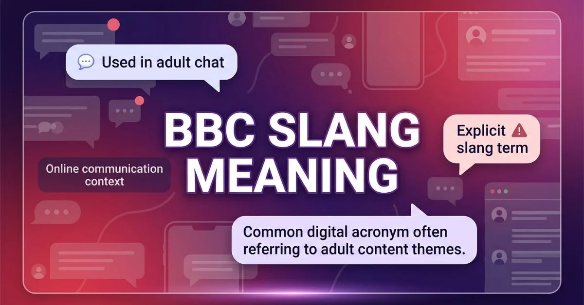 BBC Slang Meaning
