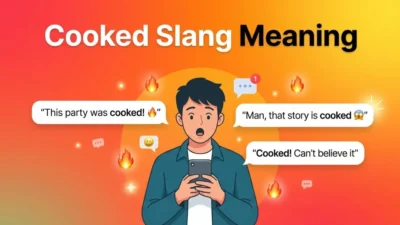 Cooked Slang Meaning