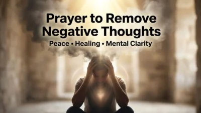 Prayer to Remove Negative Thoughts