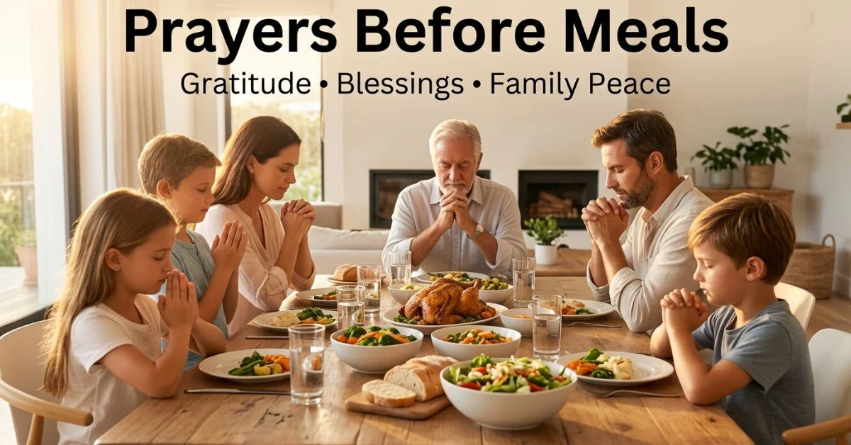 Prayers Before Meals