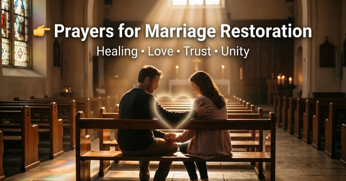 Prayers for Marriage Restoration